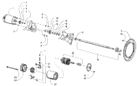Electric Start - Starter Motor Assembly