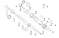 Rear Suspension Front Arm Shock Absorber