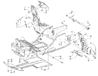 Front Frame And Footrest Assembly