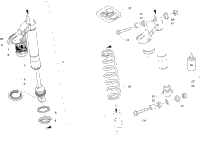 Front Suspension Shock Absorber Assembly