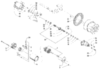 Electric Start - Starter Motor Assembly
