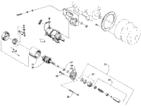 Electric Start Assembly - Starter Motor