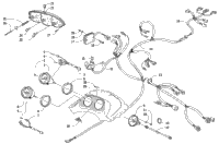 Headlight, Instruments, And Wiring Assemblies