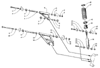 Front Arms And Shock Absorber Assembly