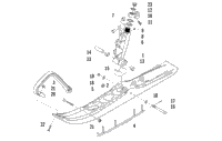 Ski And Spindle Assembly