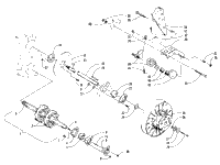 Drive Train Shafts And Brake Assemblies