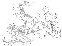 Front Frame And Footrest Assembly
