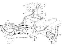 Front Frame And Footrest Assembly