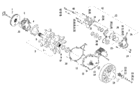 Drive Train Shaft And Brake Assemblies