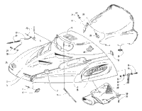 Hood And Windshield Assembly
