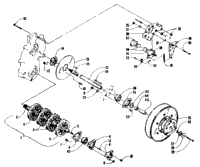 Drive Train Shafts And Brake Assemblies