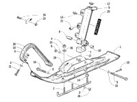 Ski And Spindle Assembly