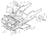 Front Frame And Footrest Assembly