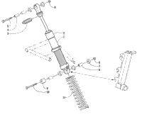 Front Suspension Shock Absorber Assembly