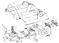 Gas Tank, Seat, And Taillight Assemblies