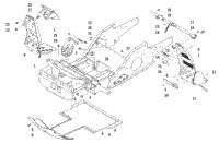 Front Frame And Footrest Assembly