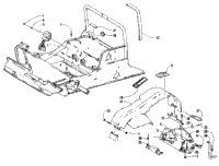 Front Frame And Footrest Assembly