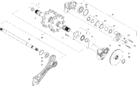 Drive Train Shafts And Brake Assemblies