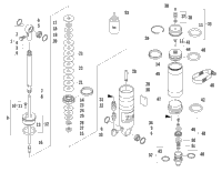 Rear Suspension Rear Arm Shock Absorber