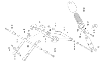 Rear Suspension Front Arm Assembly