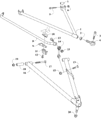 A-Arm And Sway Bar Assembly