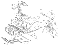 Front Frame And Footrest Assembly