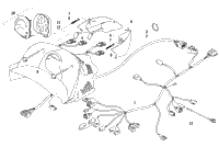 Headlight, Instruments, And Wiring Assemblies