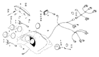 Headlight, Instruments, And Wiring Assemblies
