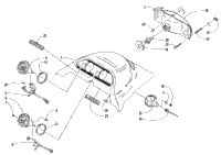 Headlight And Instrument Pod