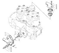 Water Pump And Thermostat