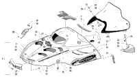 Hood And Windshield Assembly