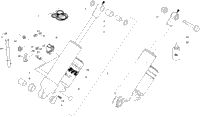 Rear Suspension Rear Arm Shock Absorber