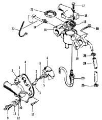 Water Pump/Water Manifold