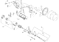 Electric Start - Starter Motor Assembly