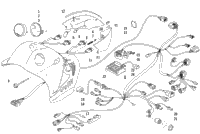 Headlight, Instruments, And Wiring Assemblies