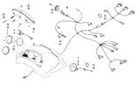Headlight, Instruments, And Wiring Assemblies
