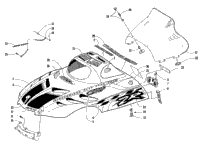 Hood And Windshield Assembly