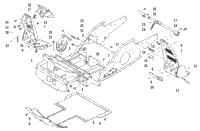 Front Frame And Footrest Assembly