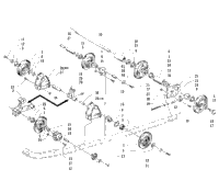 Rear Suspension Axle Assembly