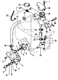 Water Pump/Water Manifold