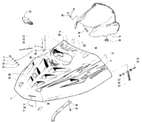 Hood And Windshield Assembly