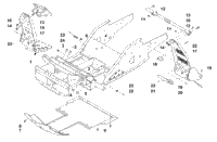 Front Frame And Footrest Assembly