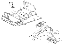 Front Frame And Footrest Assembly
