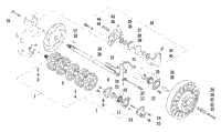 Drive Train Shafts And Brake Assemblies