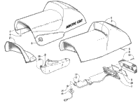 Seat And Taillight Assembly