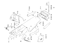 Chassis, Footrest, And Rear Bumper Assembly