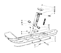 Ski And Spindle Assembly