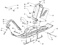 Ski And Spindle Assembly