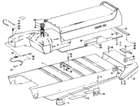 Tunnel, Gas Tank And Seat