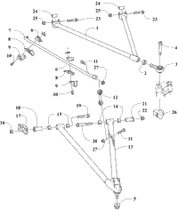 A-Arm And Sway Bar Assembly